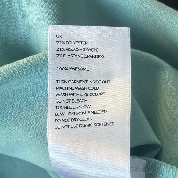 Figs Womens Catarina One Pocket Scrub Top Medium Blue Nursing Medical ER - Picture 8 of 12